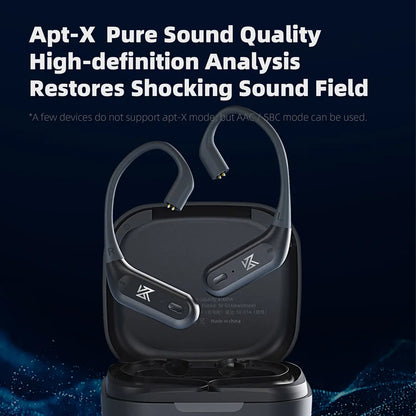 Bluetooth 5.2 Earhook Adapter with Charging