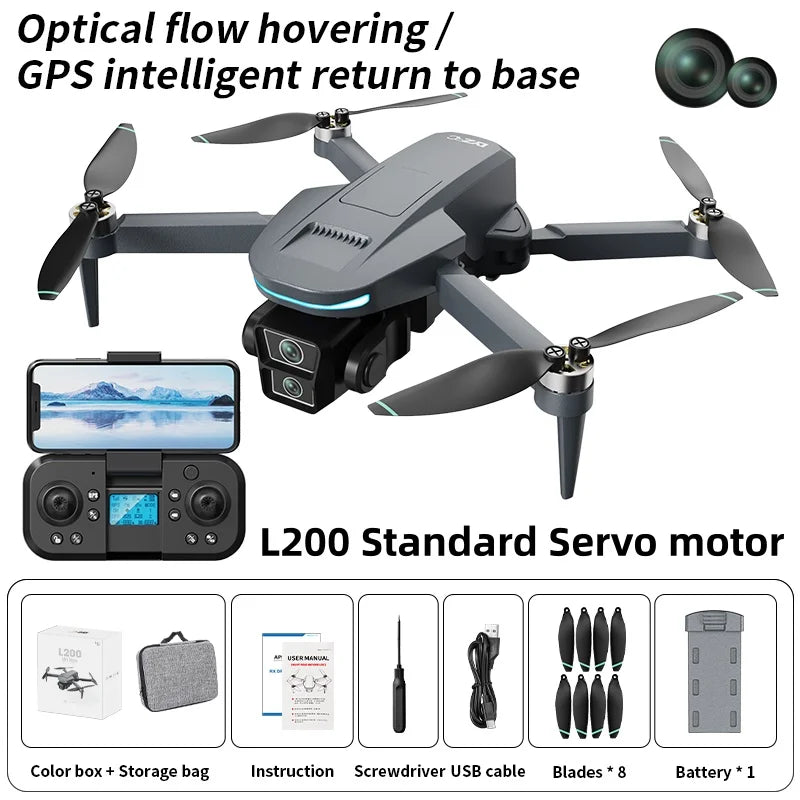 GPS 4K Dual-Camera Gimbal Drone Quadcopter