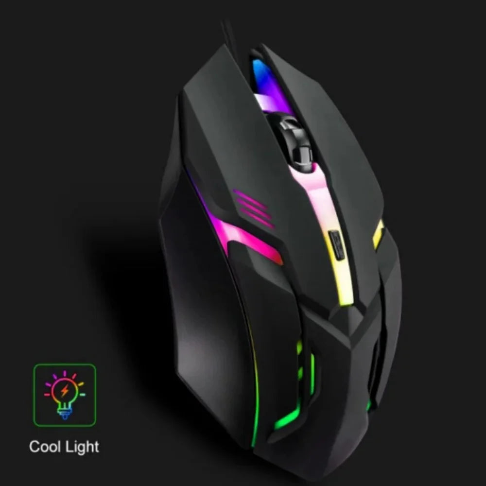 RGB Wired Optical Gaming Mouse USB