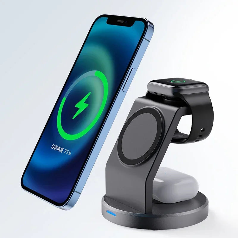 3-in-1 MagSafe Wireless Charging Stand iPhone