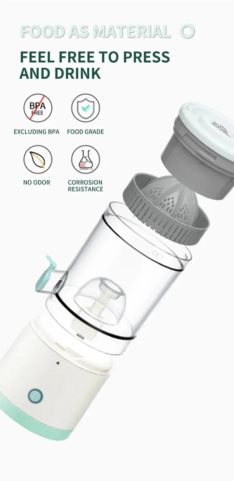 Portable USB Rechargeable Mini Fruit Blender