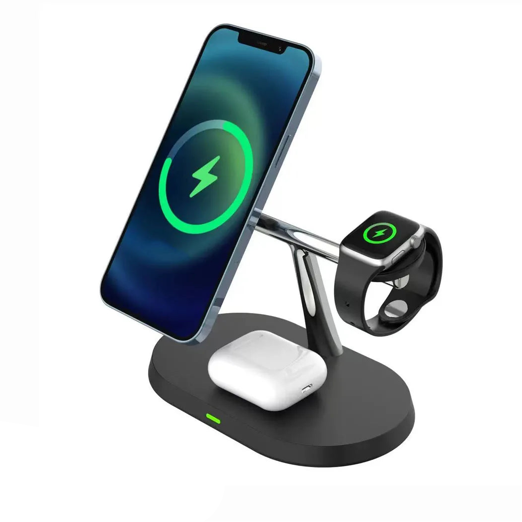 3-in-1 MagSafe Wireless Charging Stand Station
