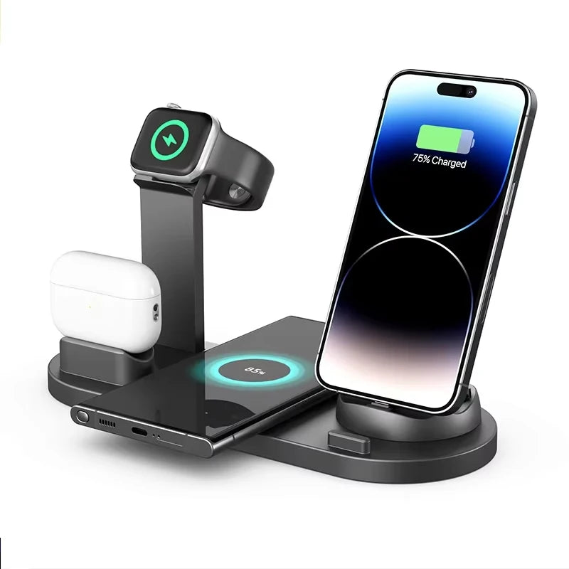 15W 7-in-1 Wireless Charging Dock Station