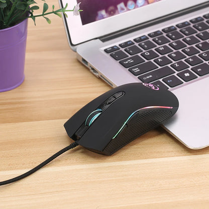 3200DPI Wired LED Gaming Mouse USB