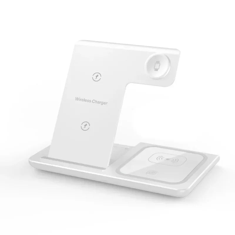 Foldable 3-in-1 Apple Wireless Charging Station
