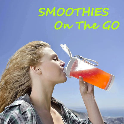 Portable USB Rechargeable 600ML Fruit Blender