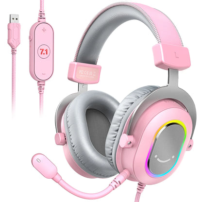 Ampligame H6W RGB 7.1 Gaming Headset