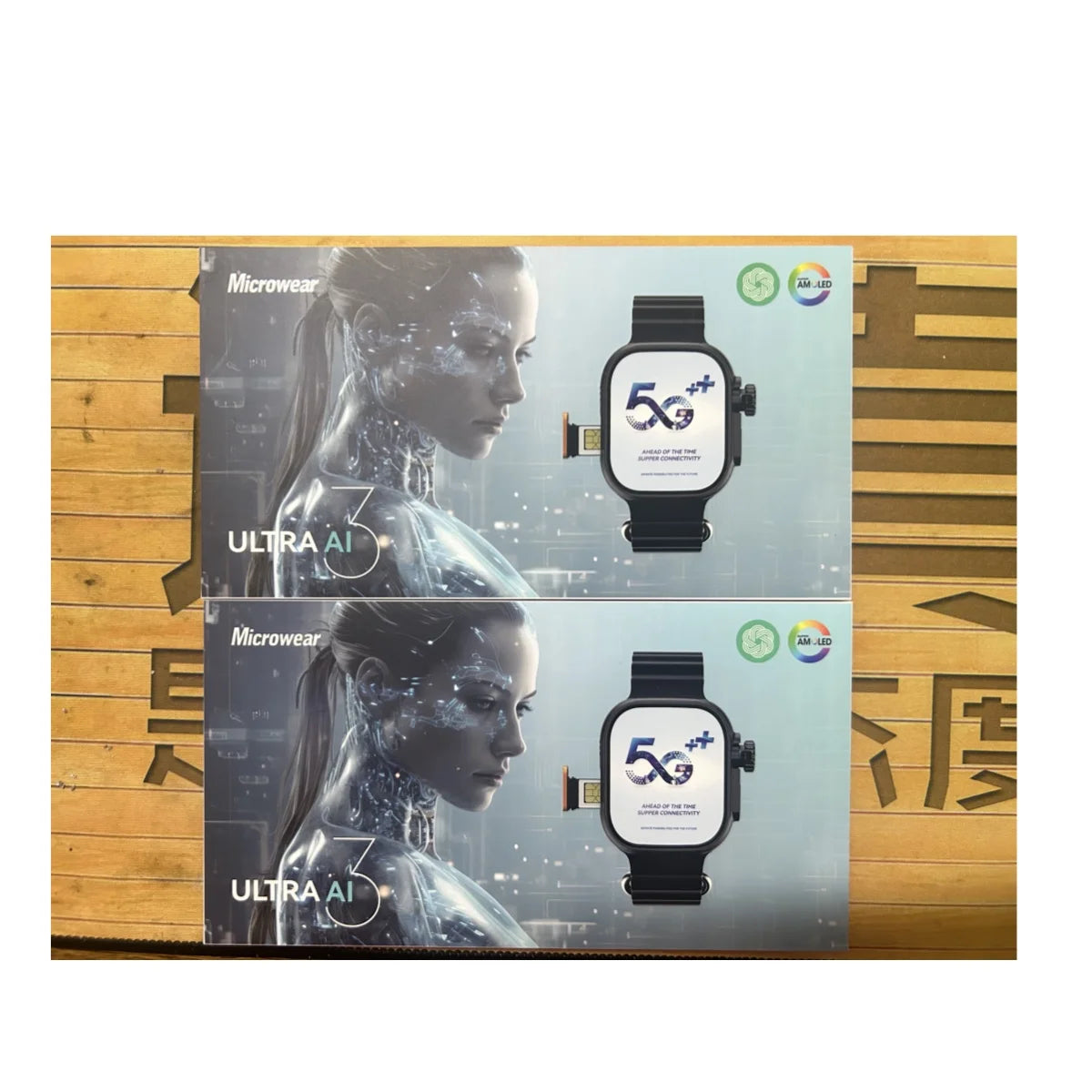 Microwear Ultra AI3 5G Smartwatch AMOLED