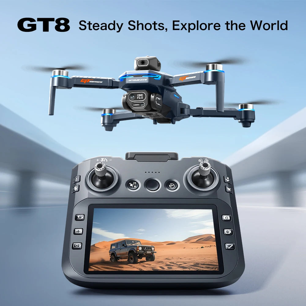 GT8 8K Foldable GPS Camera Drone