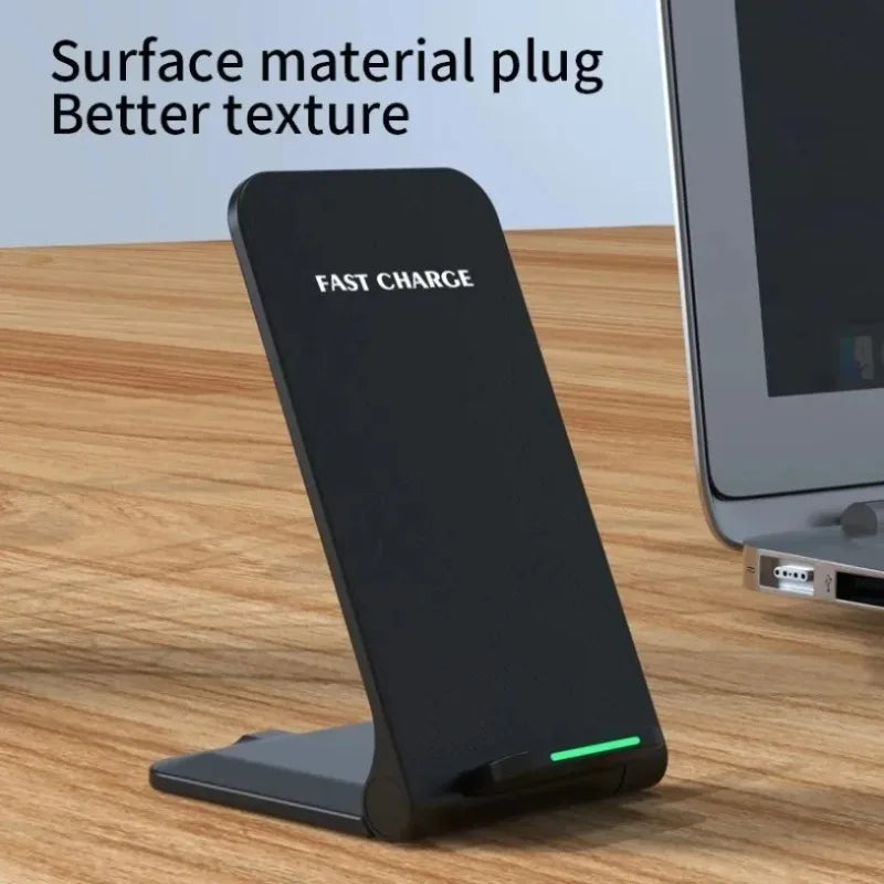 Foldable Fast Wireless Charging Stand Dock