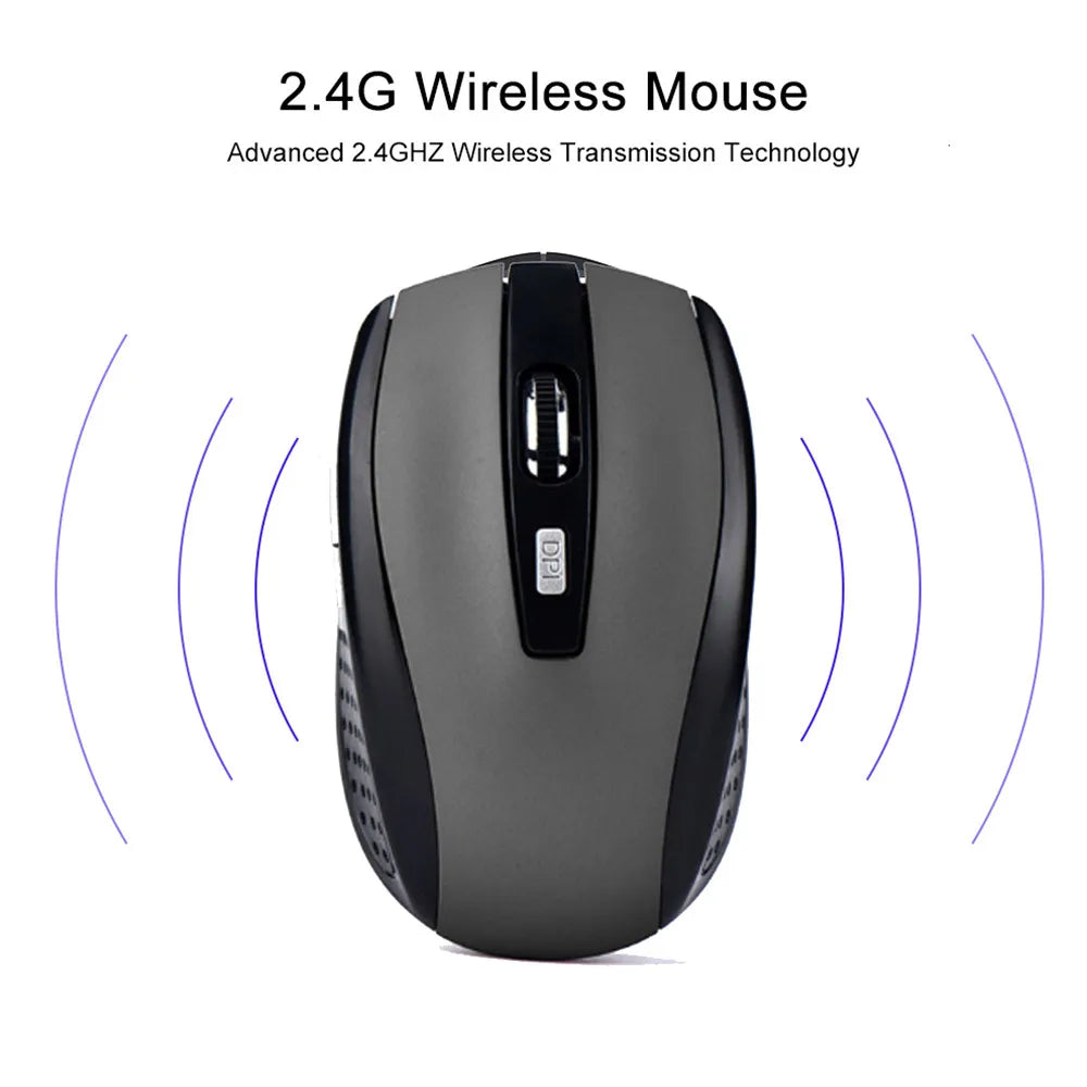 2.4G Wireless Silent Optical Gaming Mouse