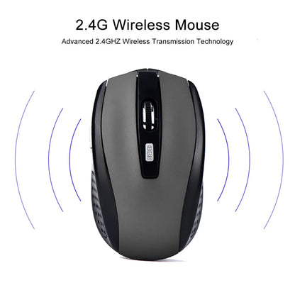 2.4G Wireless Silent Optical Gaming Mouse