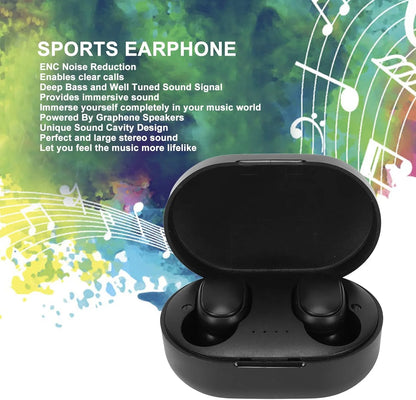 A6S Bluetooth Touch Control Wireless Earbuds