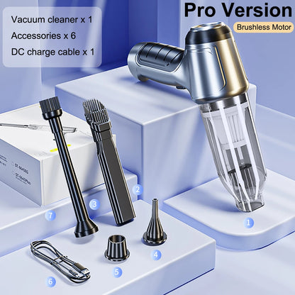 Wireless Mini Car Vacuum Blower Cleaner