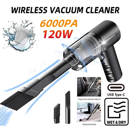 USB Rechargeable High-Power Handheld Vacuum Cleaner