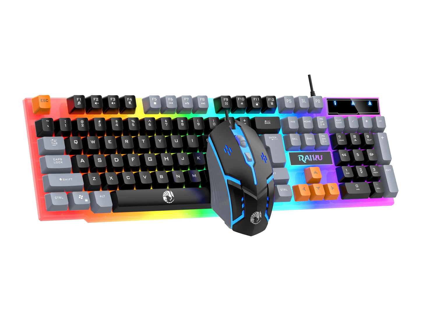 RGB Gaming Keyboard Mouse Combo Set