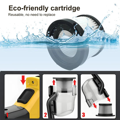 Cordless Handheld Vacuum for DeWalt Battery