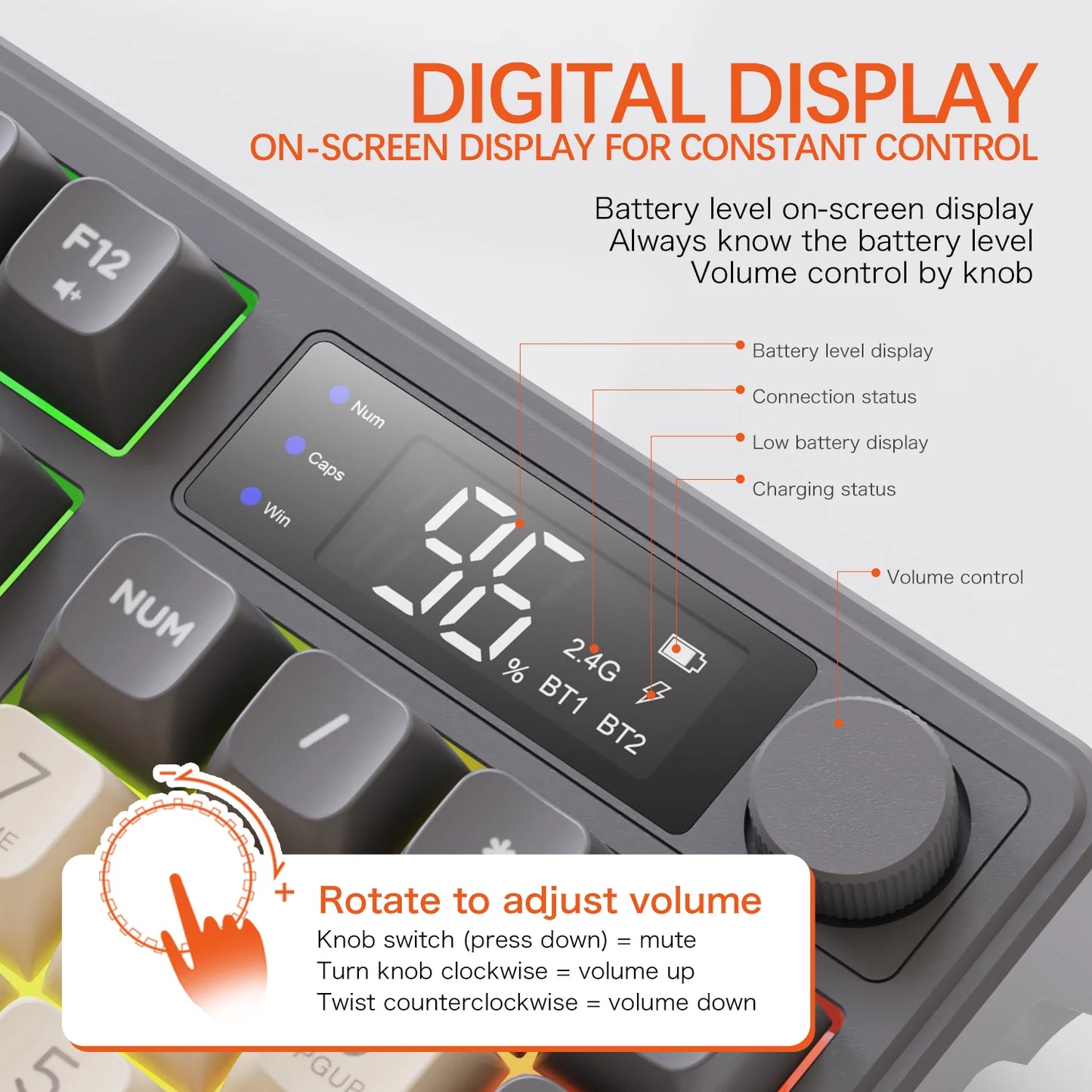 M96 Multi-Device Gaming Keyboard