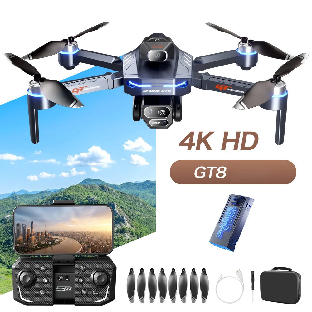 GT8 8K Foldable GPS Camera Drone