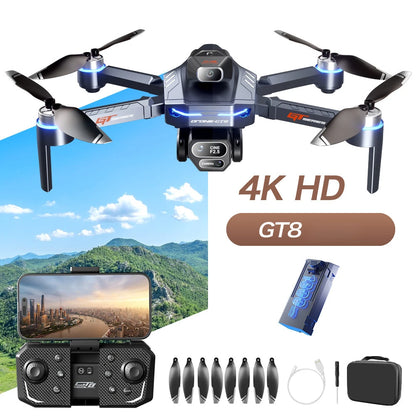 GT8 8K Foldable GPS Camera Drone