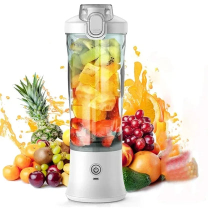 Portable USB Rechargeable 600ML Fruit Blender