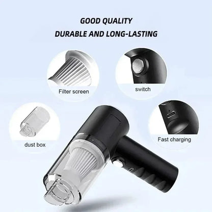 120W Wireless Portable Home Car Vacuum