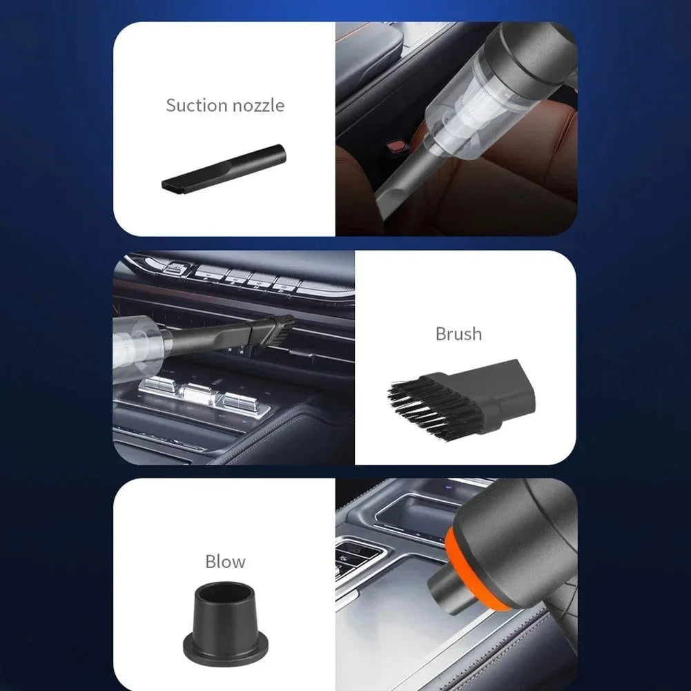 120W Wireless High-Power Car Vacuum Cleaner