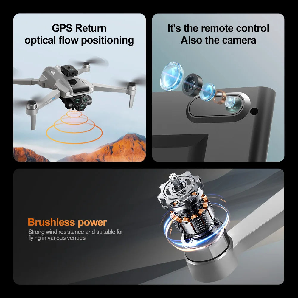 GPS Foldable 8K Camera Drone Quadcopter