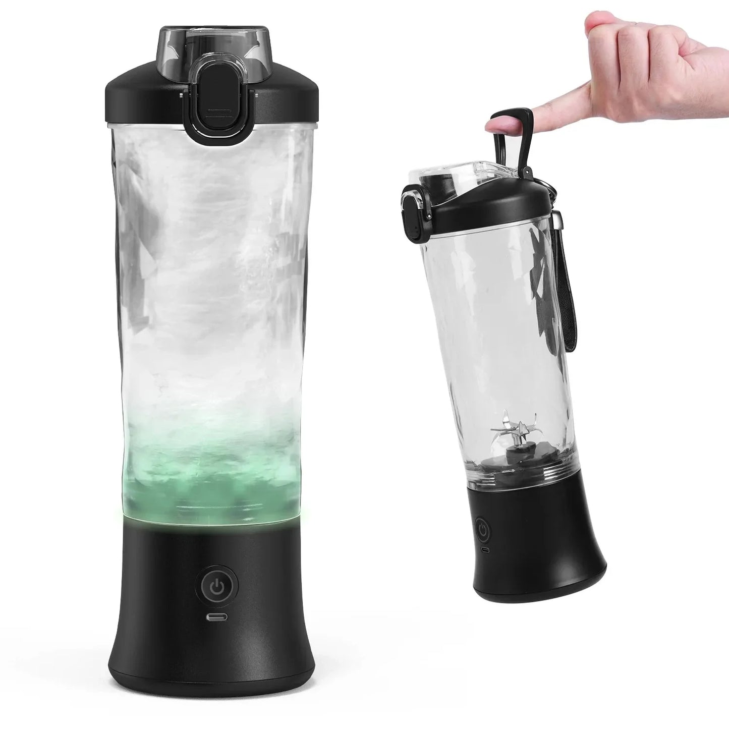 Portable USB Rechargeable 600ML Fruit Blender