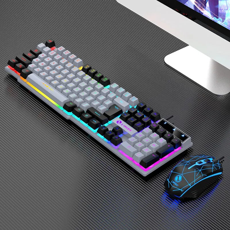 RGB Gaming Keyboard Mouse Combo Set